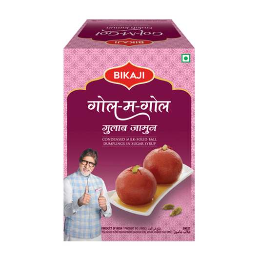 Bikaji Gulab Jamun Gol-M-Gol 1Kg