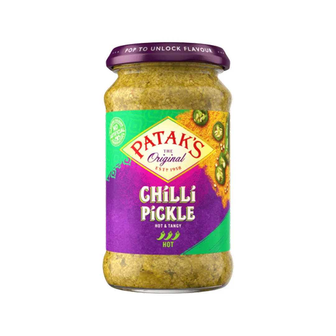 Patak Chilli Pickle 283g - Pickles - Vegspot