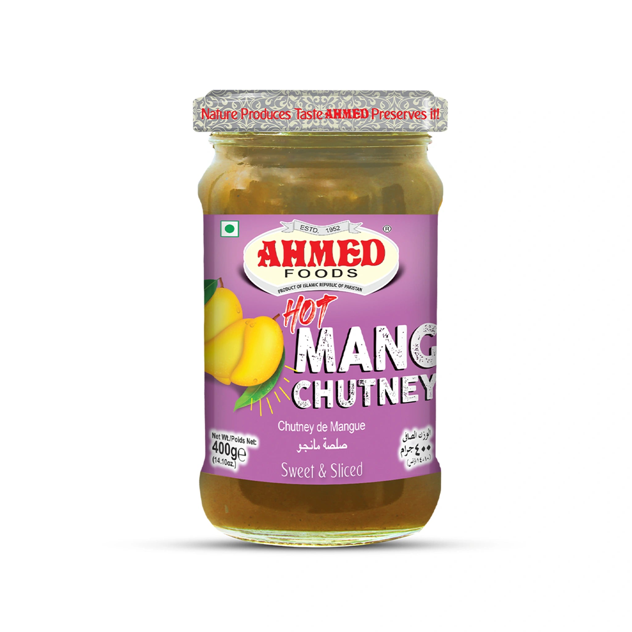 Ahmed Mango Chutney (Hot) - 400gms