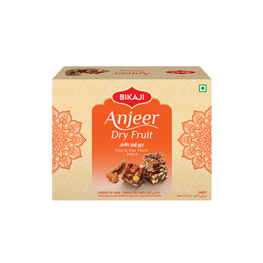 Bikaji Anjeer Dry Fruit Burfi 250gms