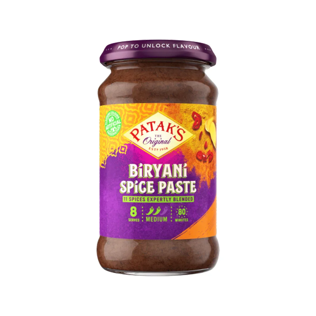 Patak Biryani Paste 283g - Pickles - Vegspot