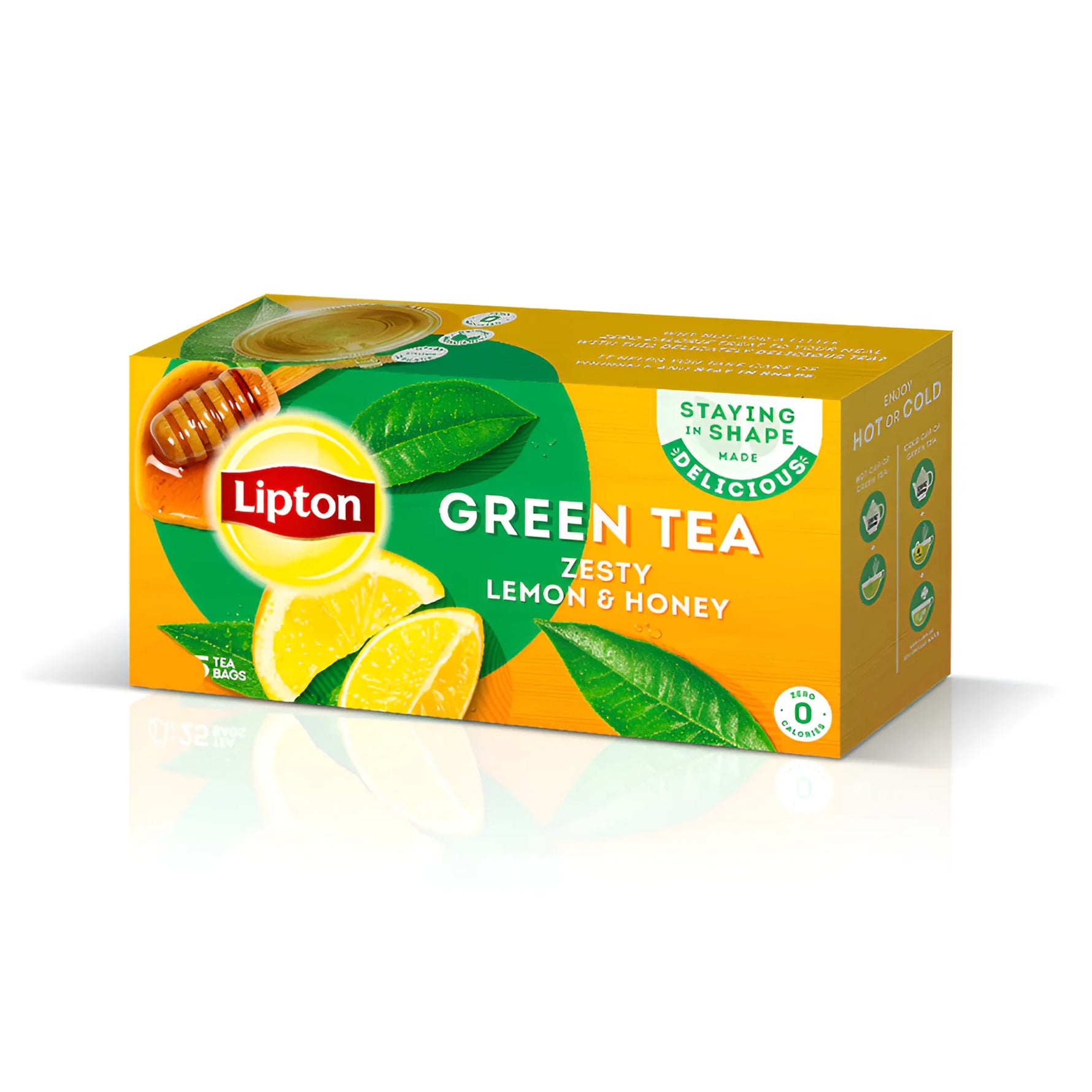 Lipton Green Tea Zesty Lemon & Honey 30 Tea Bags