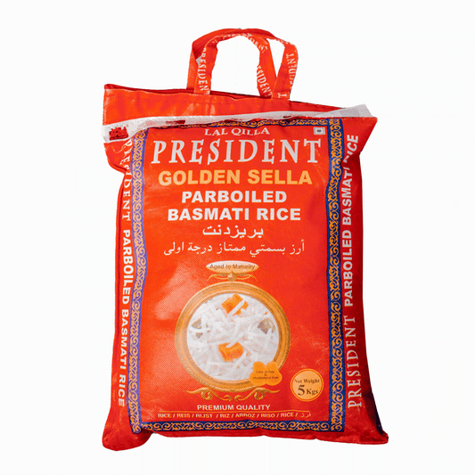PRESIDENT PARBOILED BASMATI 20KG