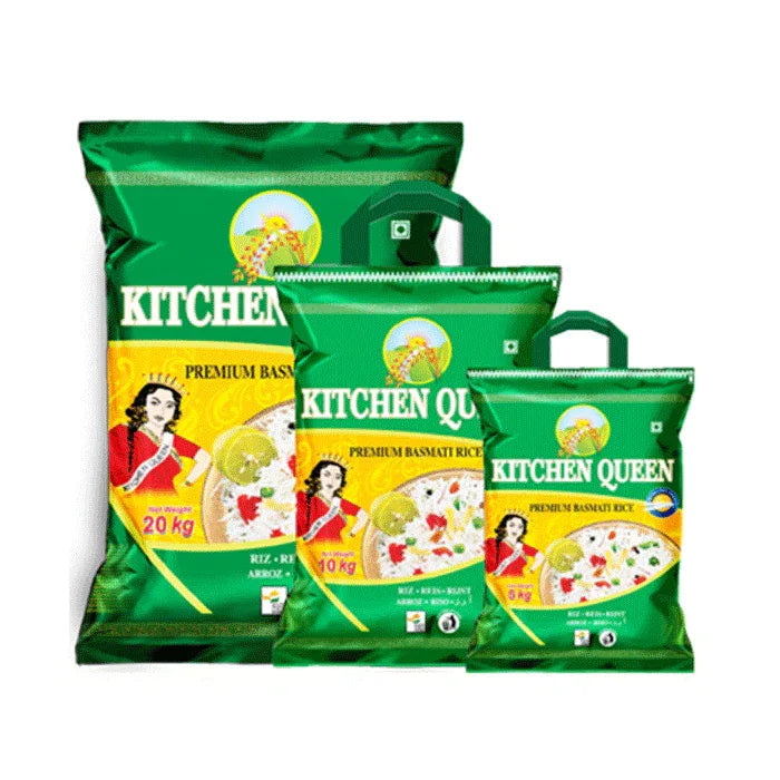 (Rice) Kitchen Queen Basmati - 20Kg - Basmati, India, Rice - Vegspot