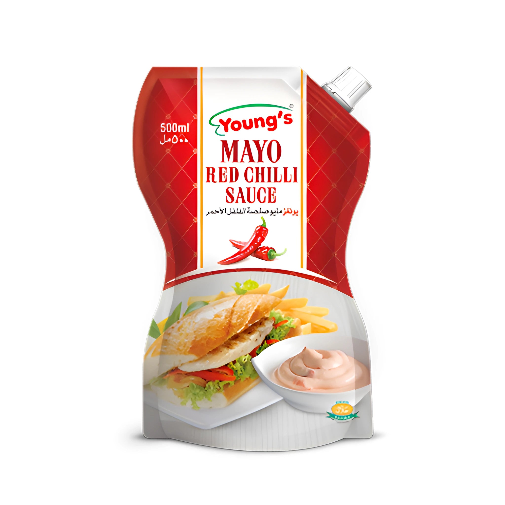 Young's Red Chilli Mayo Sauce - 500gms
